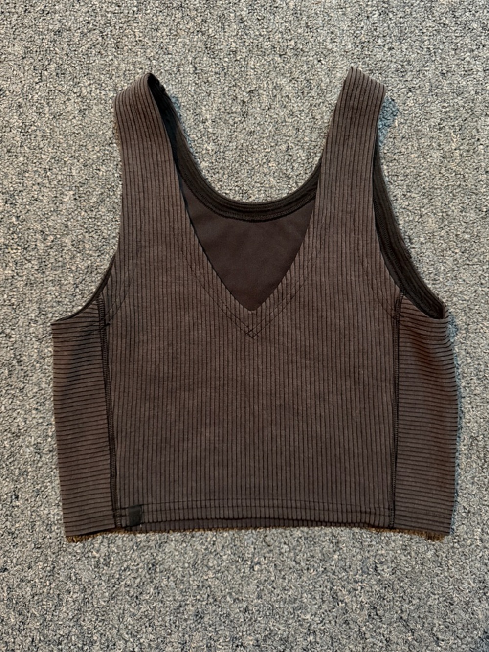 Lululemon Ribbed Softstreme Cropped Tank Top - Picture 3 of 5